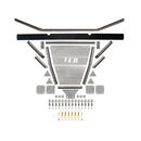 TE Designs 99-06 Front bumper kit pieces, tubing, aluminum skid, and hardware