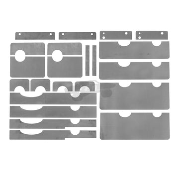 '99-'13 Chevy Ext Cab Floor Plates and Body Mounts - 0