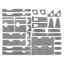 '99-'13 Chevy Ext Cab Floor Plates and Body Mounts-1
