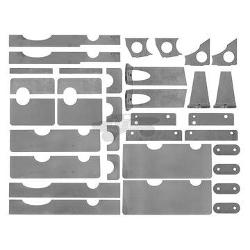 '99-'13 Chevy Ext Cab Floor Plates and Body Mounts