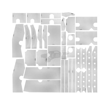 '99-'13 Chevy Crew Cab Floor Plate Kit