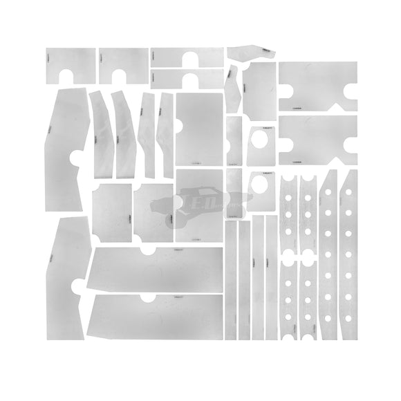 '99-'13 Chevy Crew Cab Floor Plate Kit