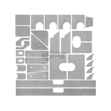 '86-'95 Suzuki Samura Floor Plate Kit