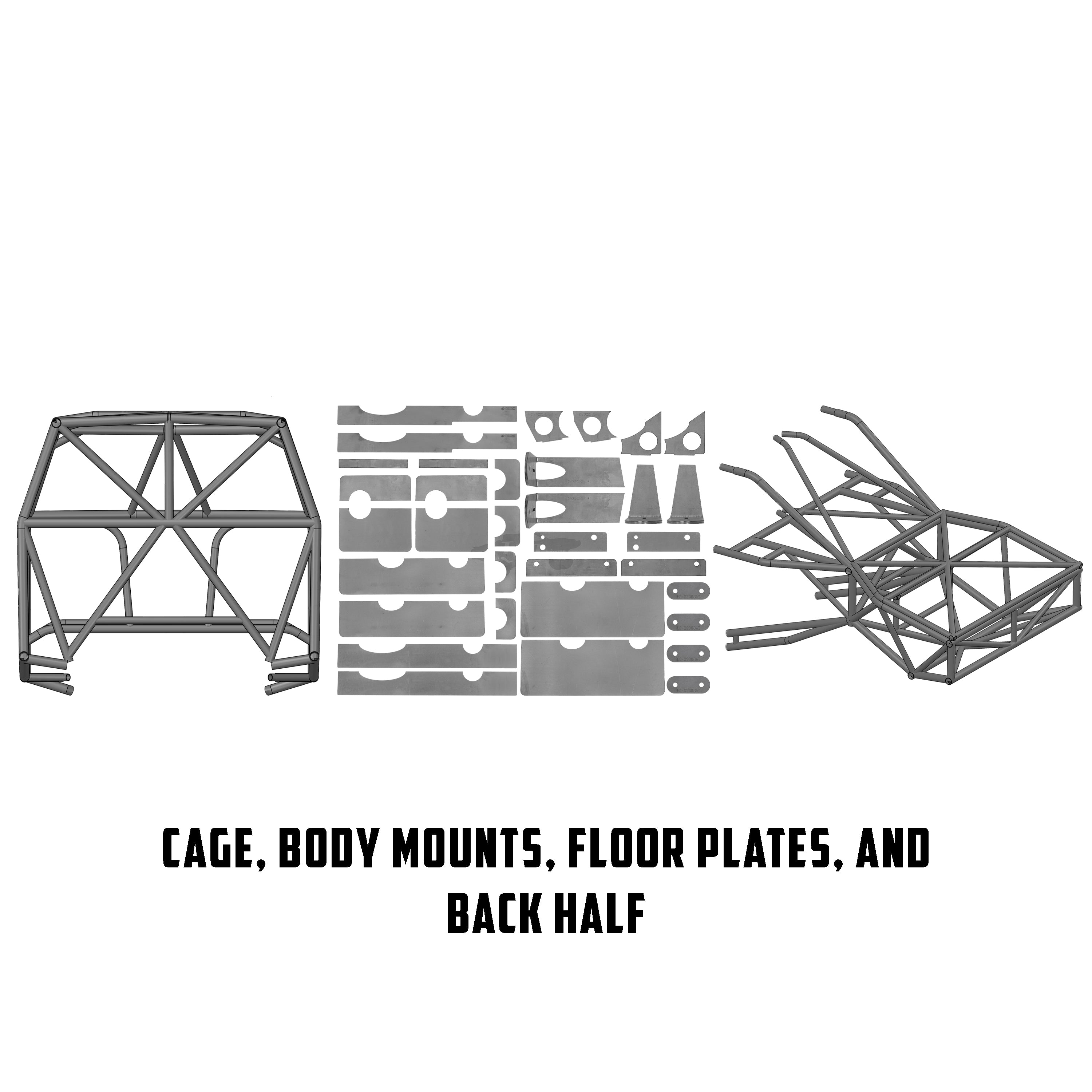 '99-'13 Chevy Ext Cab Cage