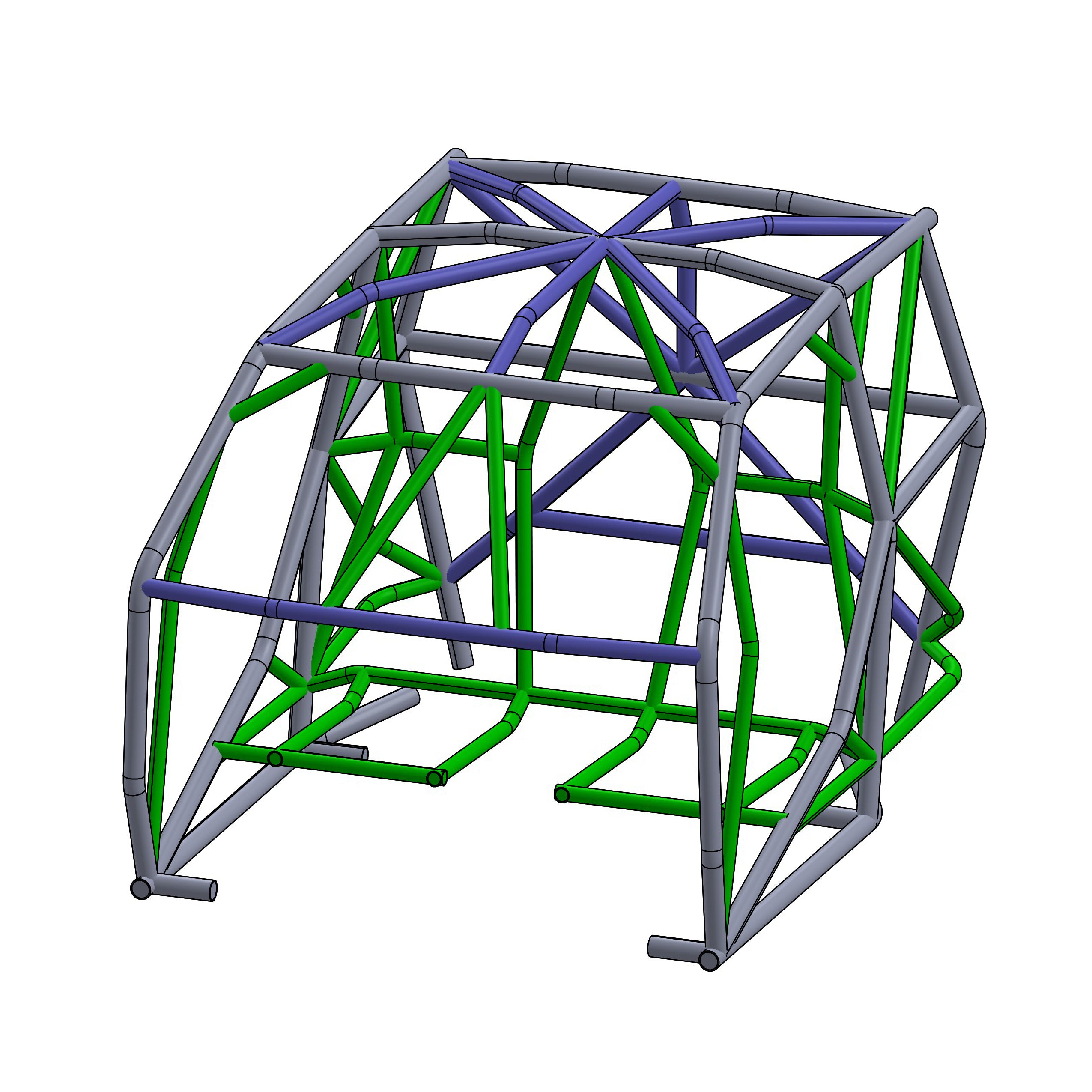 First gen Toyota Tundra Weld It Yourself Cage Kit, WIY, Rollcage