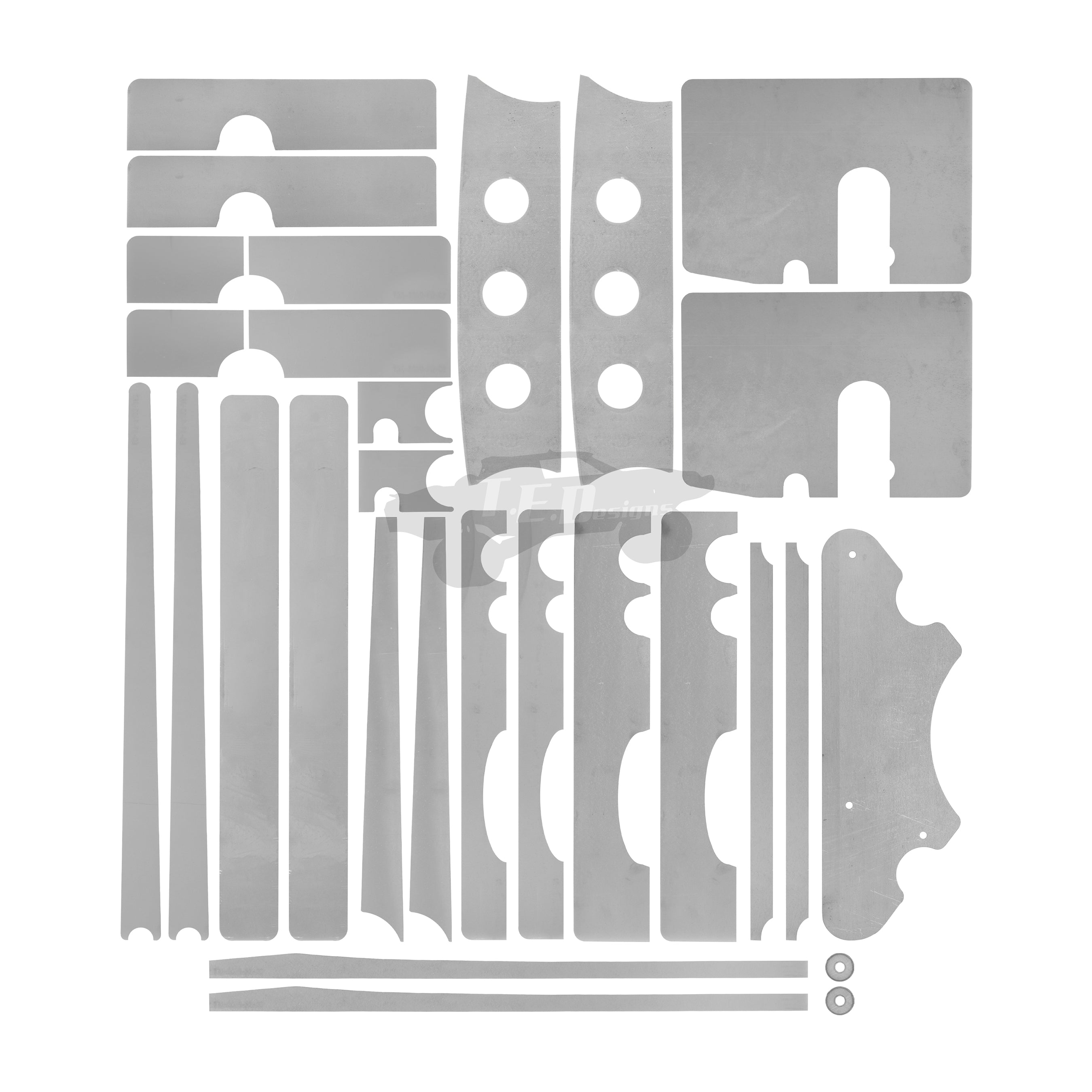 5プレート Floor Plate Kits | TE Designs