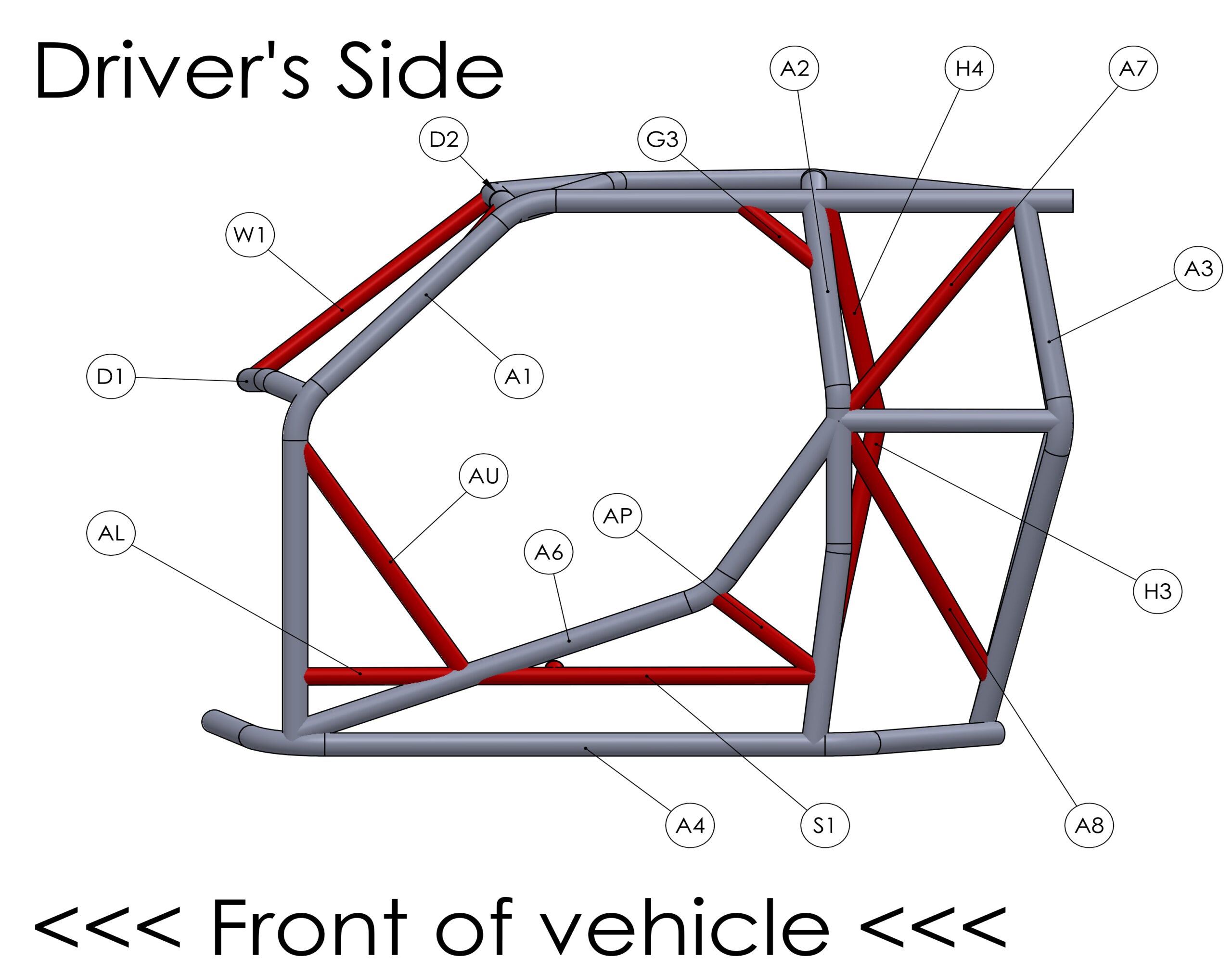 '98-'11 Ford Ranger Ext Cab Cage - 0