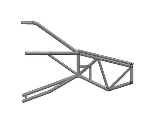 TRA-0024, 99-06 Chevy Crew Cab Back Half Weld It Yourself Kit